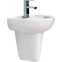 Proje Oval Lavabo Delikli