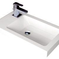 Dikdörtgen Dolap Uyumlu Lavabo