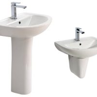 Oval Delikli Lavabo
